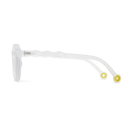 Olivio & Co Oval Sunglasses Classic Olivio Jellyfish White