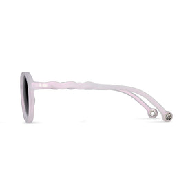 Olivio & Co Oval Sunglasses Classic Olivio Shimmer Pink