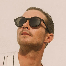 Olivio & Co Oval Sunglasses Classic Olivio Squid Black