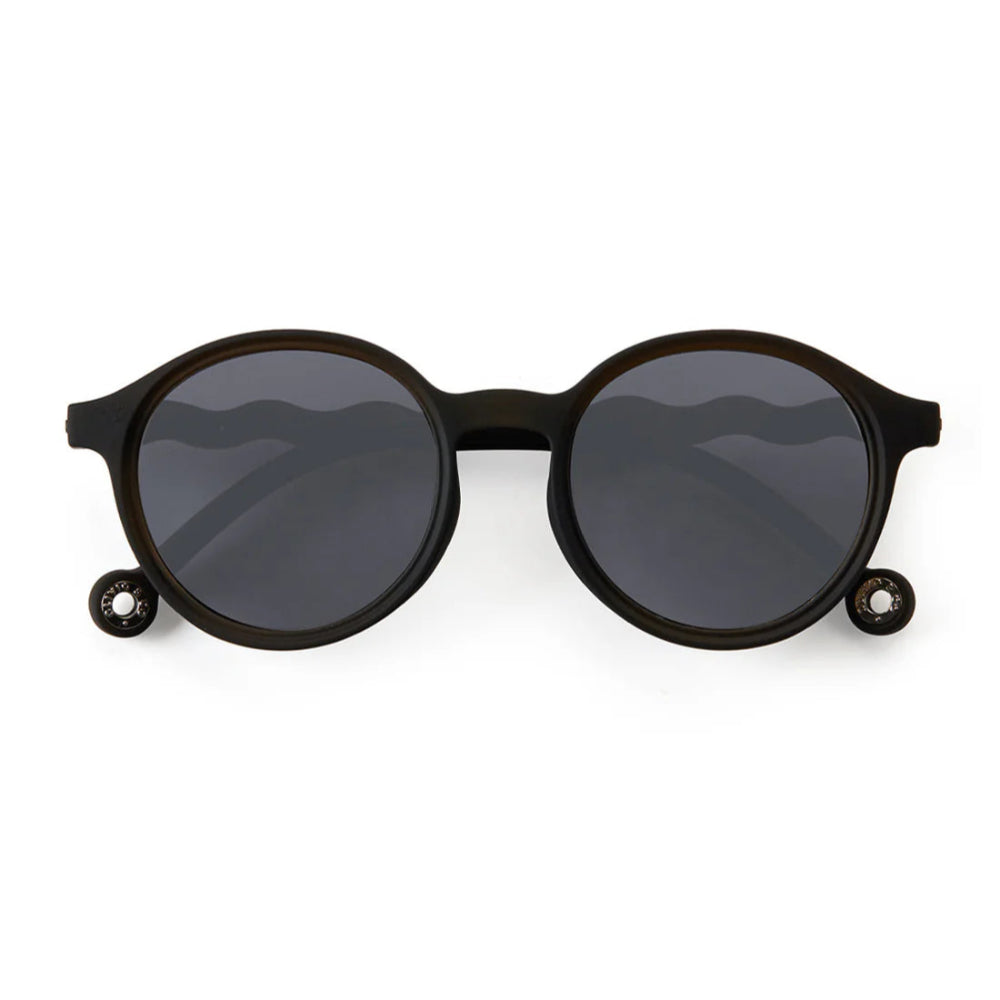 Olivio & Co oval sunglasses squid black frame with dark lenses