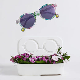 Olivio & Co Oval Sunglasses Classic Olivio Wild Flower
