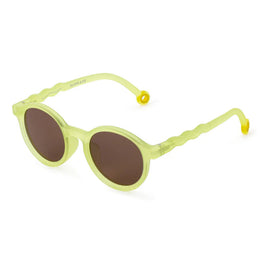 Olivio & Co Oval Sunglasses Citrus Garden Lime Green