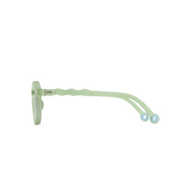 Olivio & Co Oval Sunglasses Classic Olivio Light Leaf Green
