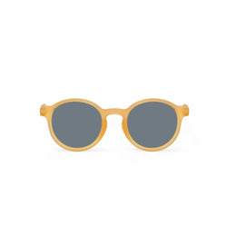 Olivio & Co Oval Sunglasses Seaside Stripes Vacation Yellow