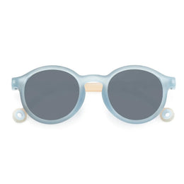 Olivio & Co Oval Sunglasses Seaside Stripes Sailing Blue