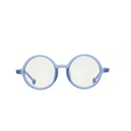 Olivio & Co Round Screen Glasses Misty Blue