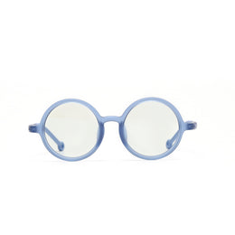 Olivio & Co Round Screen Glasses Misty Blue