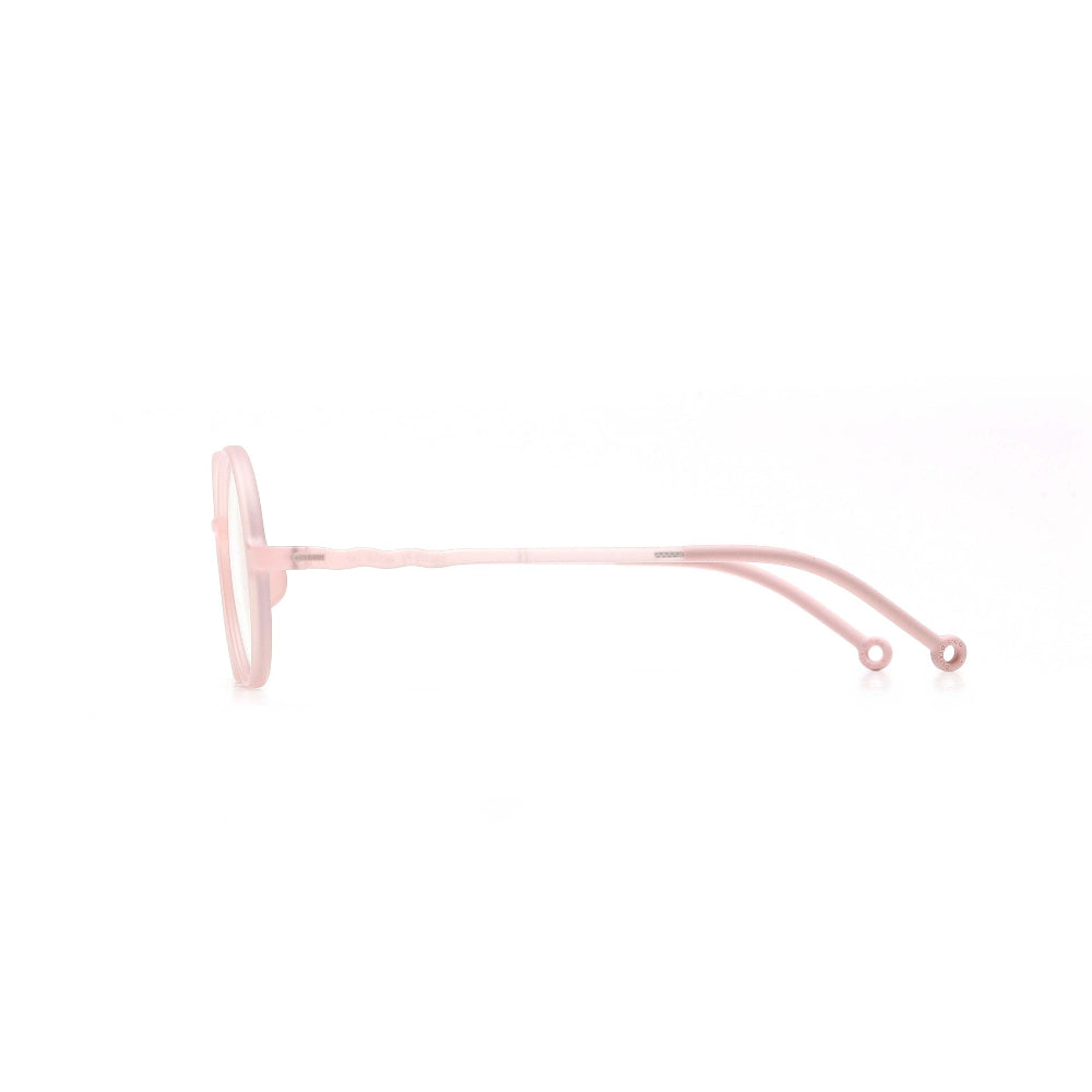 Olivio & Co round screen glasses for kids in seashell pink frame