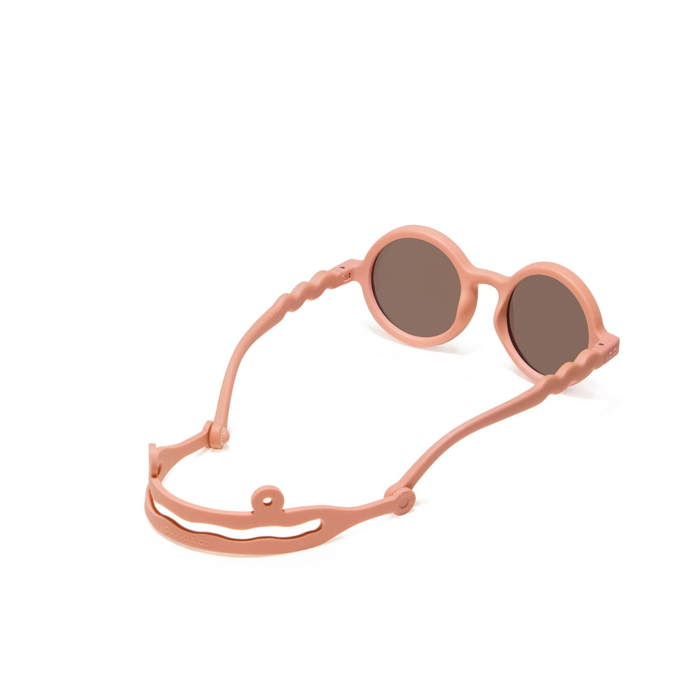 Olivio CO Olivio & Co Round Sunglasses Breakfast Art Fig Pink, product view 877