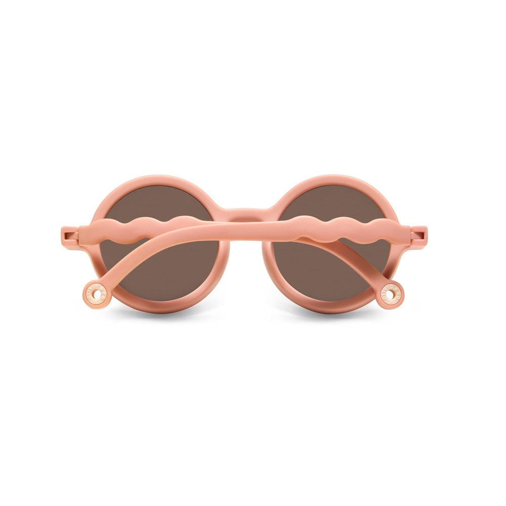 Olivio & Co Round Sunglasses Breakfast Art Fig Pink