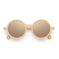 Olivio & Co Round Sunglasses Classic Olivio Desert Sand