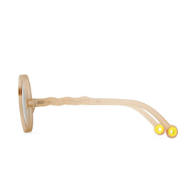 Olivio & Co Round Sunglasses Classic Olivio Sand Beige
