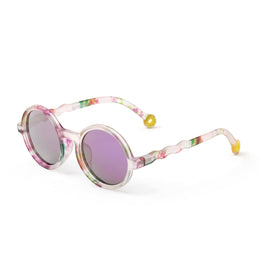 Olivio & Co Round Sunglasses Classic Olivio Wild Flower