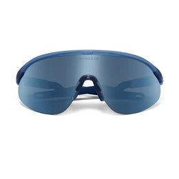Olivio & Co Sport Sunglasses Half-Rim Azure Blue