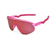 Olivio & Co Sport Sunglasses Half-Rim Flamingo Pink