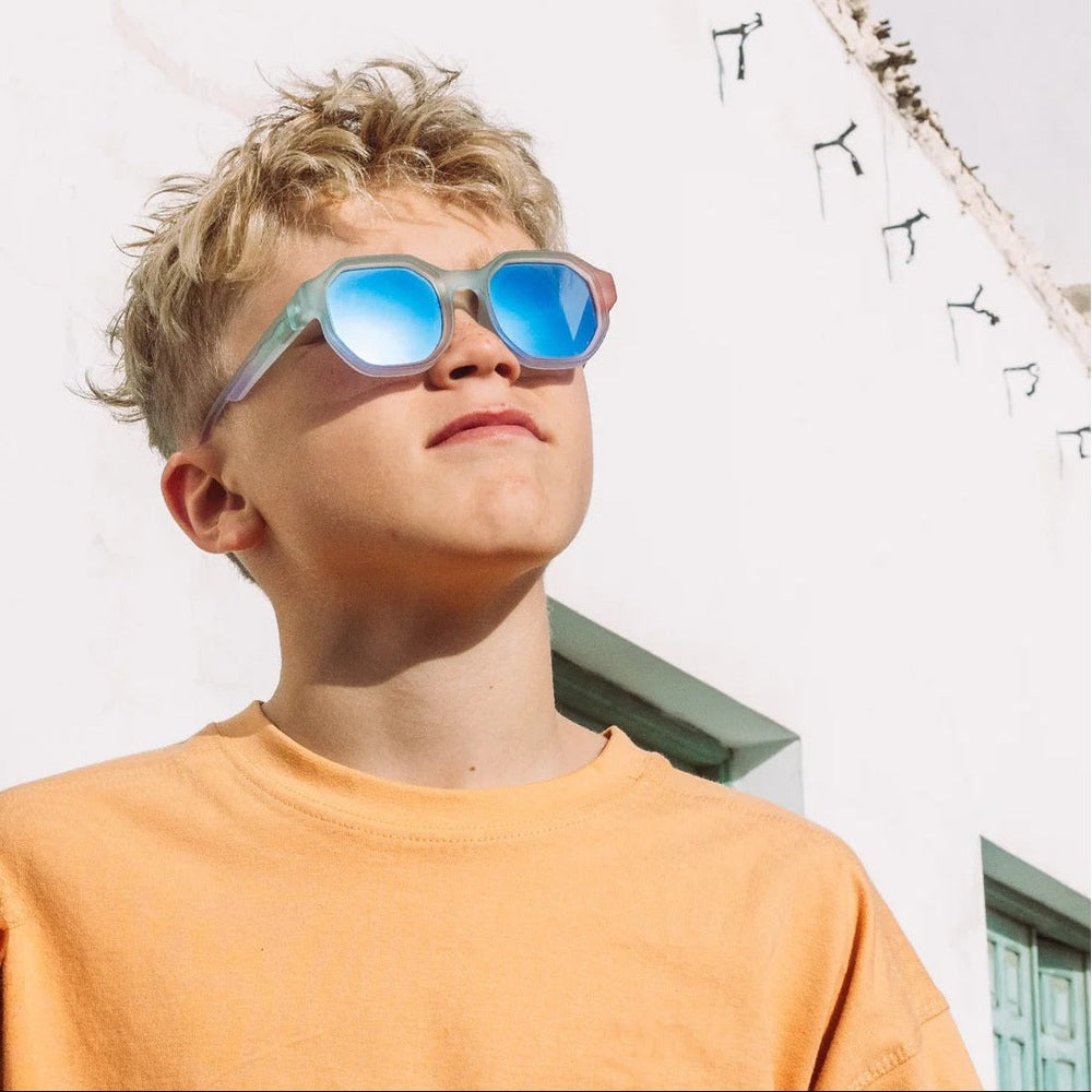 Olivio CO Olivio & Co Square Sunglasses Creative Edition D Ocean Fantasy, product view 315
