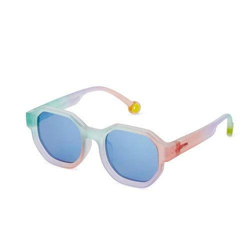 Olivio & Co Square Sunglasses Creative Edition D Ocean Fantasy