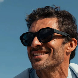Olivio & Co Square Sunglasses Creative Edition D Squid Black