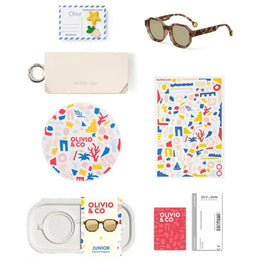 Olivio & Co Square Sunglasses Creative Edition D Tortoiseshell