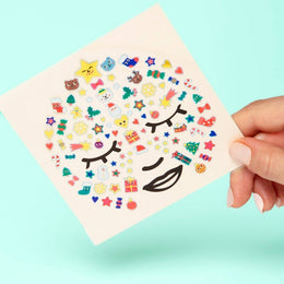 OMY Face Stickers Hohoho Holiday!