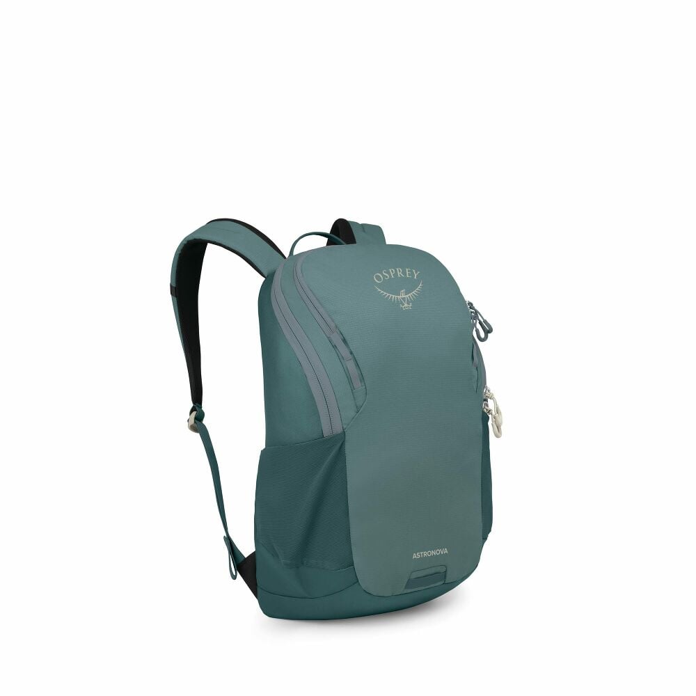 Osprey Astronova Campus Backpack - Cascade Blue-Torrent Blue side view