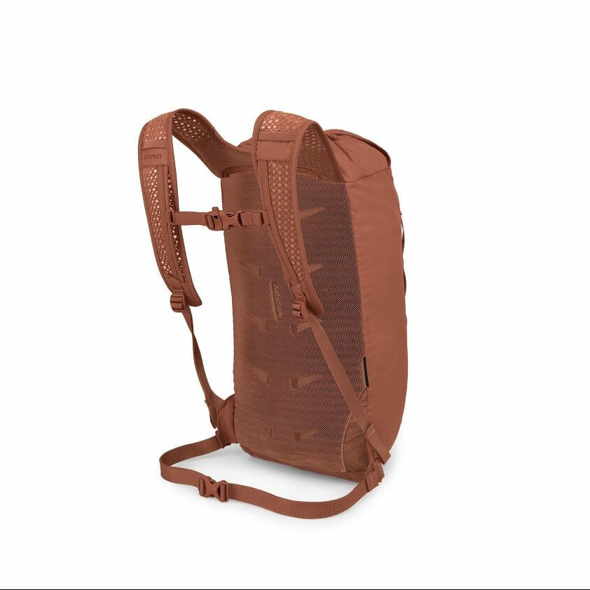 Osprey Daylite Cinch Drawstring Backpack - Porcelain Orange back view