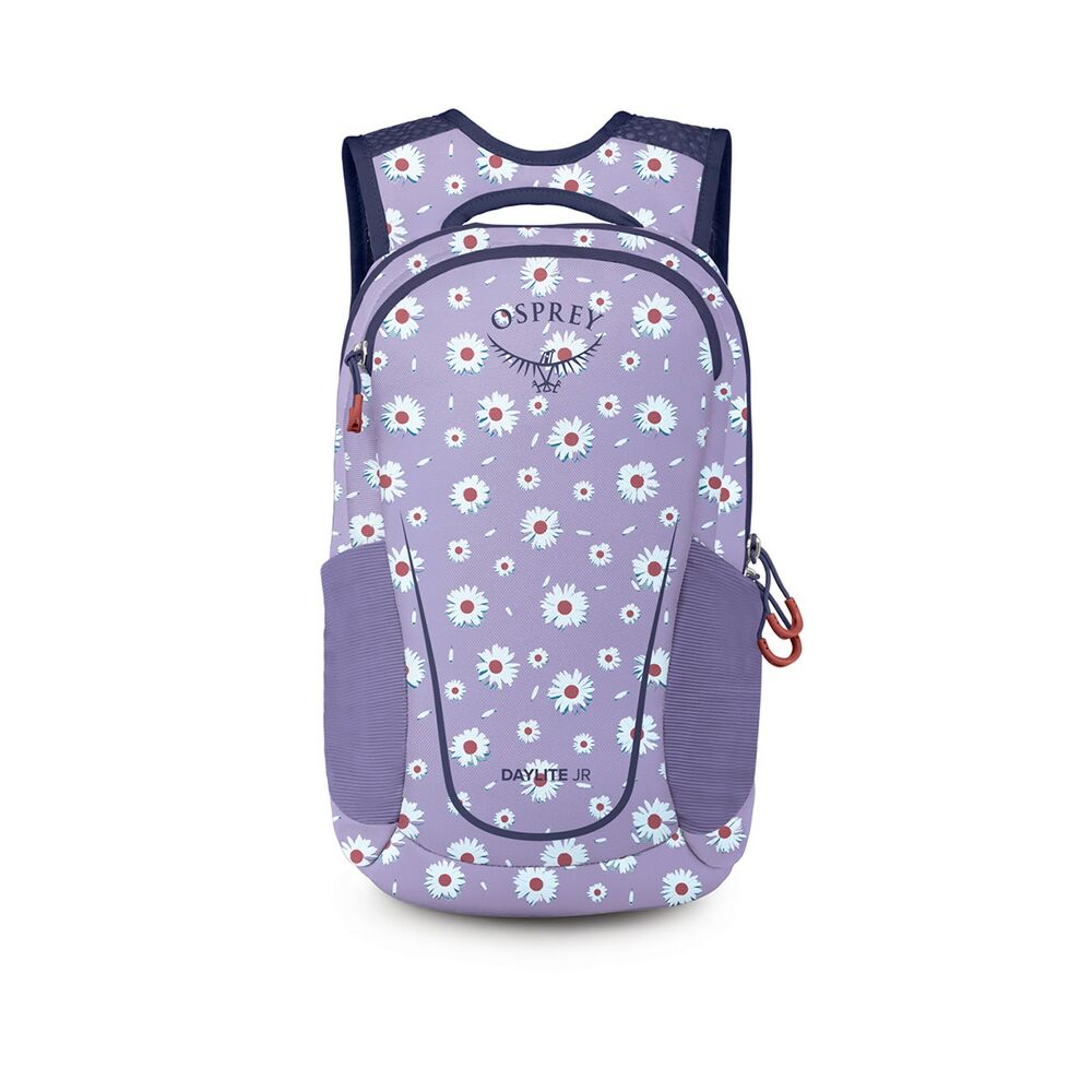 Osprey Daylite Junior Kids Backpack - Daisy Print/Euphoria Purple front view