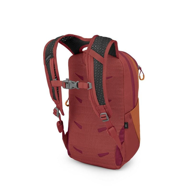 Osprey Daylite Junior Kids Backpack - Orange Dawn/Bazan back view