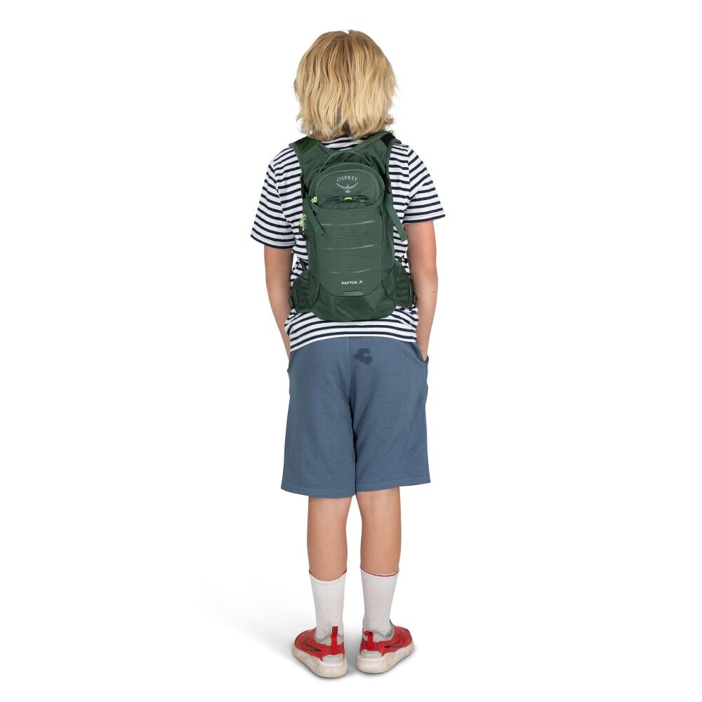 Osprey Raptor Junior Kids Hydration Pack - Tundra Green product view 3