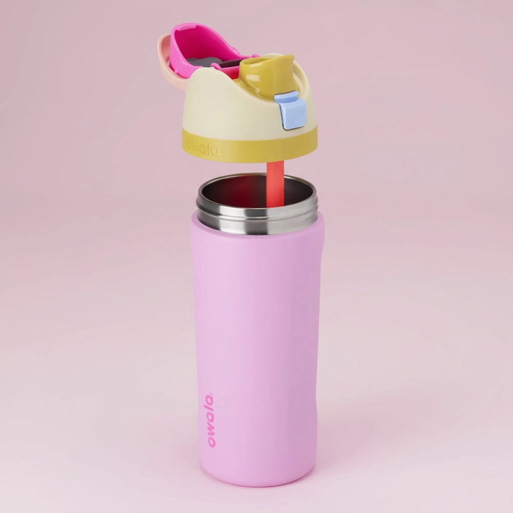 Owala Kids FreeSip 16 oz Stainless Steel Water Bottle | baby
