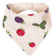 Parade Organic Bandana Bib - Blackberries