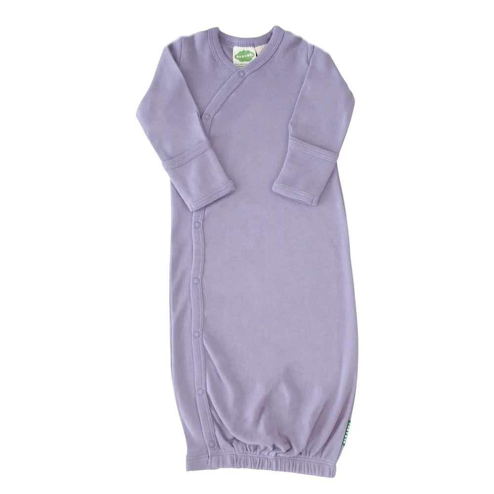 Parade Organic Gowns Essentials Basics Baby Gown in Lavender