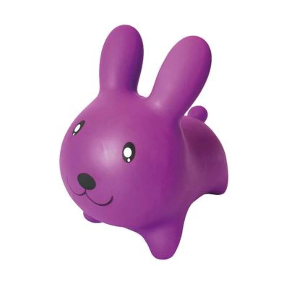 PBI Junior Jumping Toy Rabbit purple riding toy for toddlers