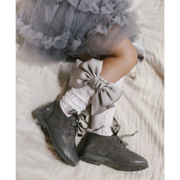 Petite Maison Kids Lola Lace Socks With Satin Bows