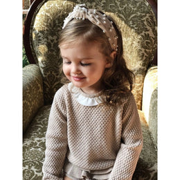 Petite Maison Kids Velvet Pearl Headbands