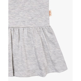 Petite Revery Baby Dress - Fog Grey