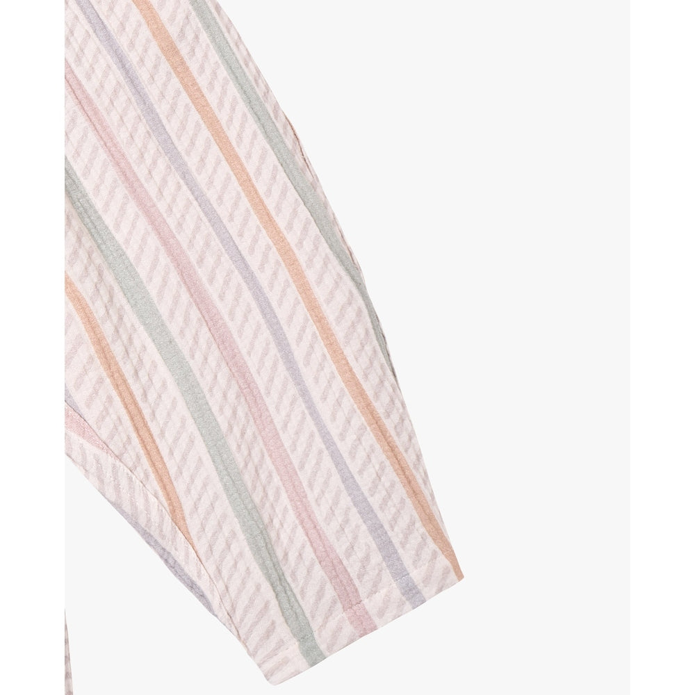 PETITE REVERY Balloon Pants Caramel Stripes