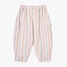 Petite Revery Balloon Pants - Caramel Stripes