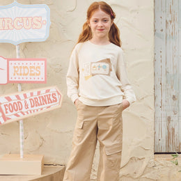 Petite Revery Cargo Pants - Sandy Neutral