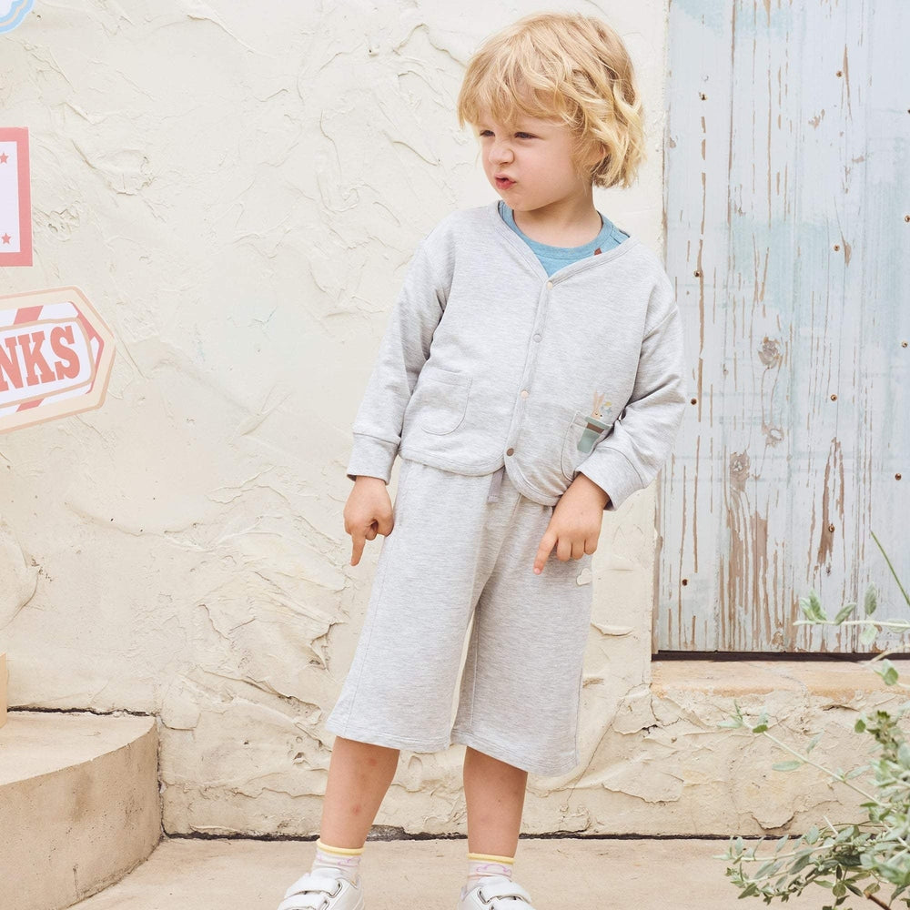 Petite Revery Cropped Pants - Fog Grey 02