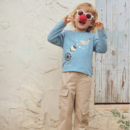 Petite Revery Long Sleeve Tee Meadow Green