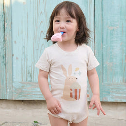 Petite Revery Onesie Nimbus Cloud Magic Bunny