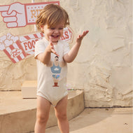 Petite Revery Onesie Nimbus Cloud Strongman
