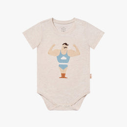 Petite Revery Onesie Nimbus Cloud Strongman