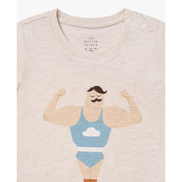 Petite Revery Onesie Nimbus Cloud Strongman