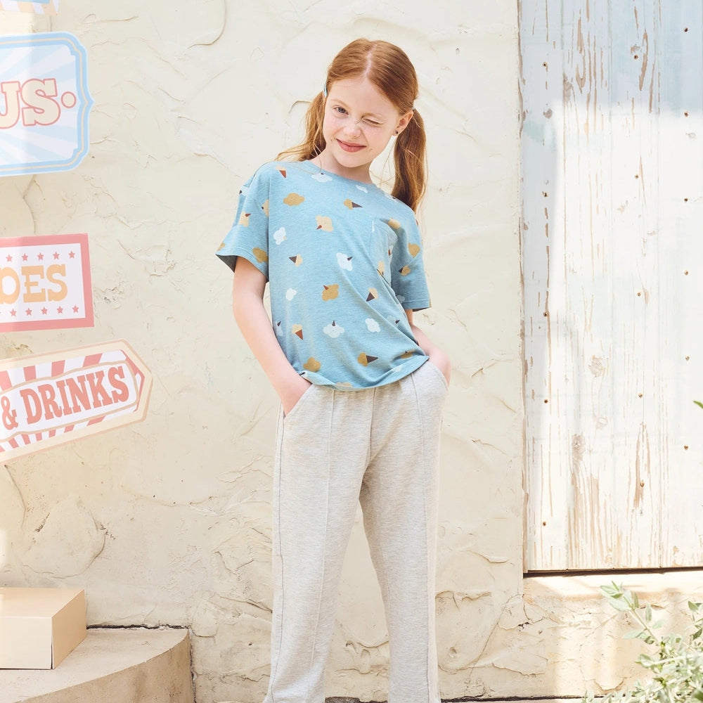Petite Revery Oversize Tee Cloudy Cotton Candy