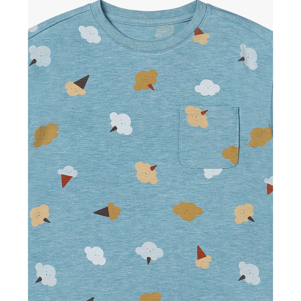 Petite Revery Oversize Tee Cloudy Cotton Candy - Lifestyle