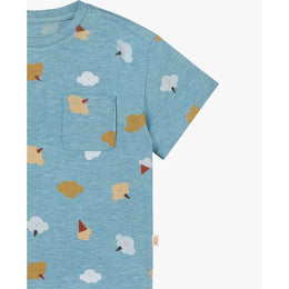 Petite Revery Oversize Tee Cloudy Cotton Candy