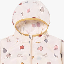 Petite Revery Recycled Nylon Hooded Wind Breaker - Popclouds