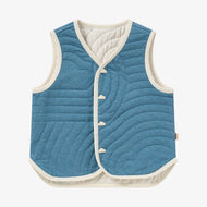 Petite Revery Reversible Vest - Oceanview